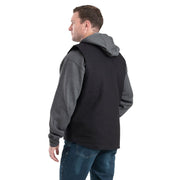 Berne Heritage Duck Vest for Men - Black - 5XL
