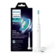 Philips Sonicare HX3641/03 1100 Power Toothbrush, Rechargeable Electric Toothbrush, Black