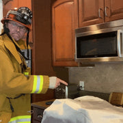Prepared Hero Emergency Fire Blanket, Fiberglass Fire Safety Equipment, 40