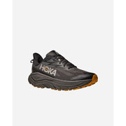 Hoka One One Challenger 8 Gore-Tex Running Shoes, Men's, Waterproof, Asphalt Grey, Varsity Yellow, 7.5 UK, 1171958-AYV