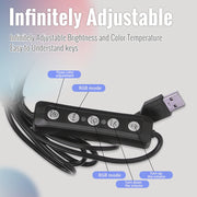 Also Go BAOKALER 48V XLR Large Diaphragm Condenser Microphone Kit with Live Sound Card, Bluetooth 5.2, USB-C, RGB Lighting