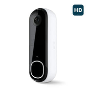Arlo AVD3001-100NAS Video Doorbell HD (2nd Generation) 1080p Battery Operated/Wired Doorbell Security Camera, White