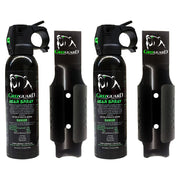 UDAP 225Gg2 Griz Guard Bear Spray Double Pack with Holster - 7.9 oz.