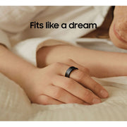 Samsung SM-Q502NZSWXAR Galaxy Ring, AI Smart Ring, Size 5, Titanium Black