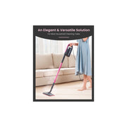 Schenley SLFCSM064 Steam Mop Cleaner with Detachable Handheld Steamer with 7-in-1 Multi-purpose Accessories and Washable Microfiber Pads