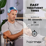 Hairmax LaserBand 82 ComfortFlex Hair Regrowth Device with 82 Medical-Grade Lasers, Flexible Band, Rechargeable Battery, 9.6 oz, 1030016