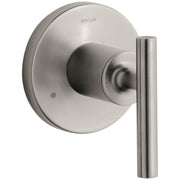 KOHLER K-T14491-4-BN Purist Transfer Valve Trim, Vibrant Brushed Nickel