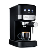Gourmia GCM4225 15-Bar Espresso Maker with Powerful Frothing Wand, Black