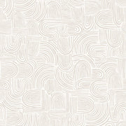 Tempaper Swell Peel & Stick Wallpaper SW16017 - Beige Sand Swirl