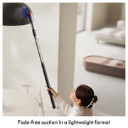 Dyson PencilVac Fluffy Cordless Stick Vacuum, Lightweight 2.86 lb, 50 Air Watts Suction, Black