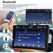 Podofo 9 in Single Din Car Stereo with Wired CarPlay, Android Auto, Mirror Link, Bluetooth, FM Radio, Backup Camera A3733A3