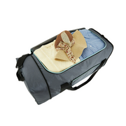 Protege PG97-170-028-01 32 in Large Compactible Rolling Duffel Bag for Travel, Gray