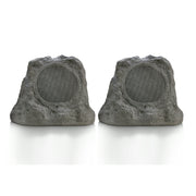 Naxa Electronics SPS-2000-SL SOUND PRO Dual Bluetooth Active Rock Speaker Pair, Gray Slate