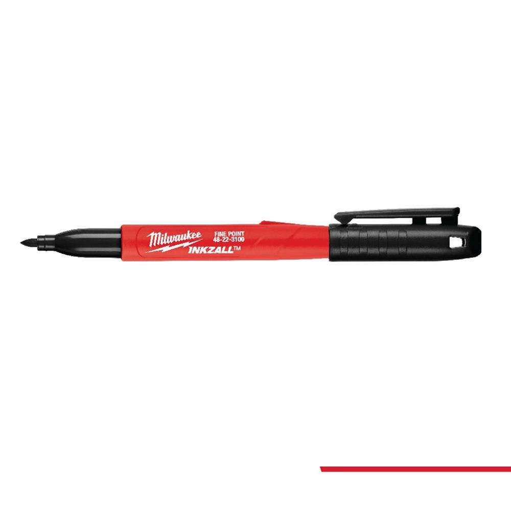 Milwaukee 48223136 INKZALL Fine Point Jobsite Markers VIPOutlet