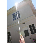 Bullseye Brass 4-Pattern Adjustable High-Pressure Fireman's Hose Nozzle, 1.25 Inch, 810C