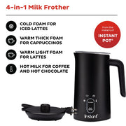 Instant Pot 140-6001-01 Instant Frother, Black