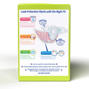 Hartz Disposable Dog Diapers, M, 32 Count for Female and Male Dogs or Puppies