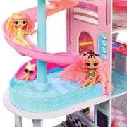 LOL Surprise OMG Fashion House Playset - Real Wood Doll House with 85+  Surprises