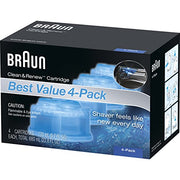 PROCTER & GAMBLE Braun Clean & Renew Refill Cartridges CCR 4 Frustration Free