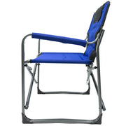 Ozark Trail FC850 065C Camping Director Chair Blue Adult VIPOutlet