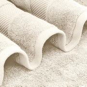 White Classic Luxury Bath Sheet Towels Extra Large 2 Pack - Ivory