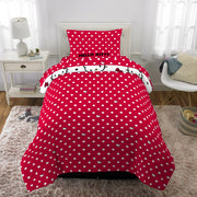 Hello Kitty 7A0847 Kids Twin Bed in a Bag, Comforter Sheet Set and Bonus Tote, Pink, Sanrio
