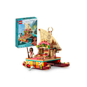 LEGO 43210 Disney Princess Moana's Wayfinding Boat Toy Building Kit, 321 Pieces