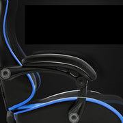 GTRACING GTWD-200 Gaming Chair with Footrest, Blue