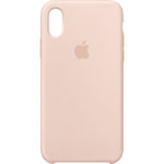 Apple Silicone Case for iPhone XS - Pink Sand 