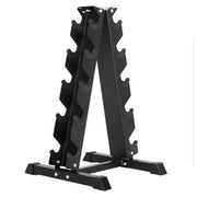 BalanceFrom EEDR-A A Frame Easy-Grab Dumbbell Rack Weight Storage Organizer for Home Gym, 300-Pound Capacity, Holds 10 Dumbbells