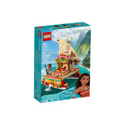 LEGO 43210 Disney Princess Moana's Wayfinding Boat Toy Building Kit, 321 Pieces