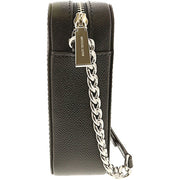 Michael Kors 32S4STVC3L-001 Jet Set Saffiano Leather Crossbody Bag, Black