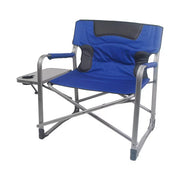 Ozark Trail FC850 065C Camping Director Chair Blue Adult VIPOutlet