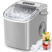KissAir Countertop Ice Maker Portable Ice Machine with Handle