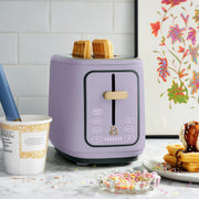 Beautiful by Drew Barrymore 19311 2 Slice Touchscreen Toaster, Lavender