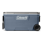 Coleman 2182754 316 Series 100QT Hard Chest Wheeled Cooler, Lakeside Blue