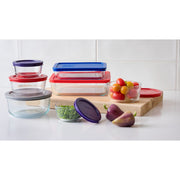 Pyrex Simply Store Glass Bakeware Set, 14 Piece