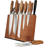 Schmidt Brothers Cutlery 14 Pc Forged Acacia Series Knife Block Set