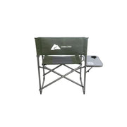 Ozark Trail FC850-95200C Oversized Director Chair with Side Table for Outdoor, Green Fabric