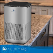 Medify Air Purifier with H13 HEPA filter, Silver, 1 Pack MA-15