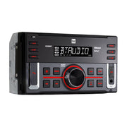 DUAL XD28BT Car Stereo Head Unit, Double DIN with LCD