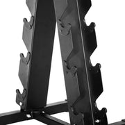 BalanceFrom EEDR-A A Frame Easy-Grab Dumbbell Rack Weight Storage Organizer for Home Gym, 300-Pound Capacity, Holds 10 Dumbbells