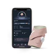 Owlet 85949334 Dream Sock Smart Baby Monitor with Heart Rate and Average Oxygen O2 as Sleep Quality Indicator, Dusty Rose
