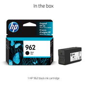 HP 3HZ97AN 962 Ink Cartridge, Black