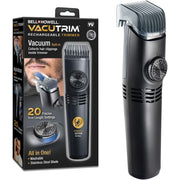 Bell and Howell 8760 VacuTrim Vacuum Hair Trimmer Rechargeable Shave Cordless Hair Clipper