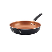 Farberware 12.5-inch Easy Clean Pro Non-Stick Skillet with Helper Handle, Black
