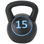 BalanceFrom ELG-KB5101520 Wide Grip Kettlebell Exercise Fitness Weight Set, 3-Pieces: 5lb, 10lb, and 15lb Kettlebells
