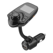 Onn 100009470 Wireless FM Bluetooth Transmitter, Black