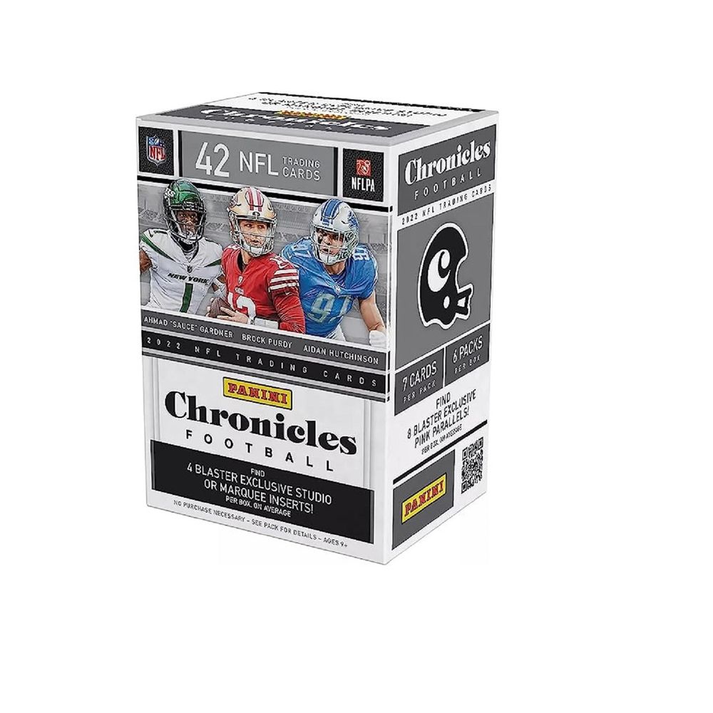 Panini 2022 Chronicles Football Trading Card Blaster Box VIPOutlet