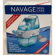 Navage 00422-Nasal Care Nose Cleanser and Salt Nasal Care Starter Bundle: Navage Nose Cleaner and 20 SaltPod Capsules Blue